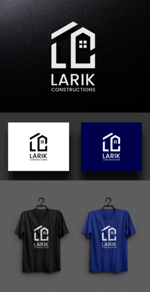 Logo Design by MD Aminul Islam for Larik Constructions | Design: #27519321