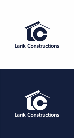 Logo Design by D'Mono for Larik Constructions | Design: #27520361
