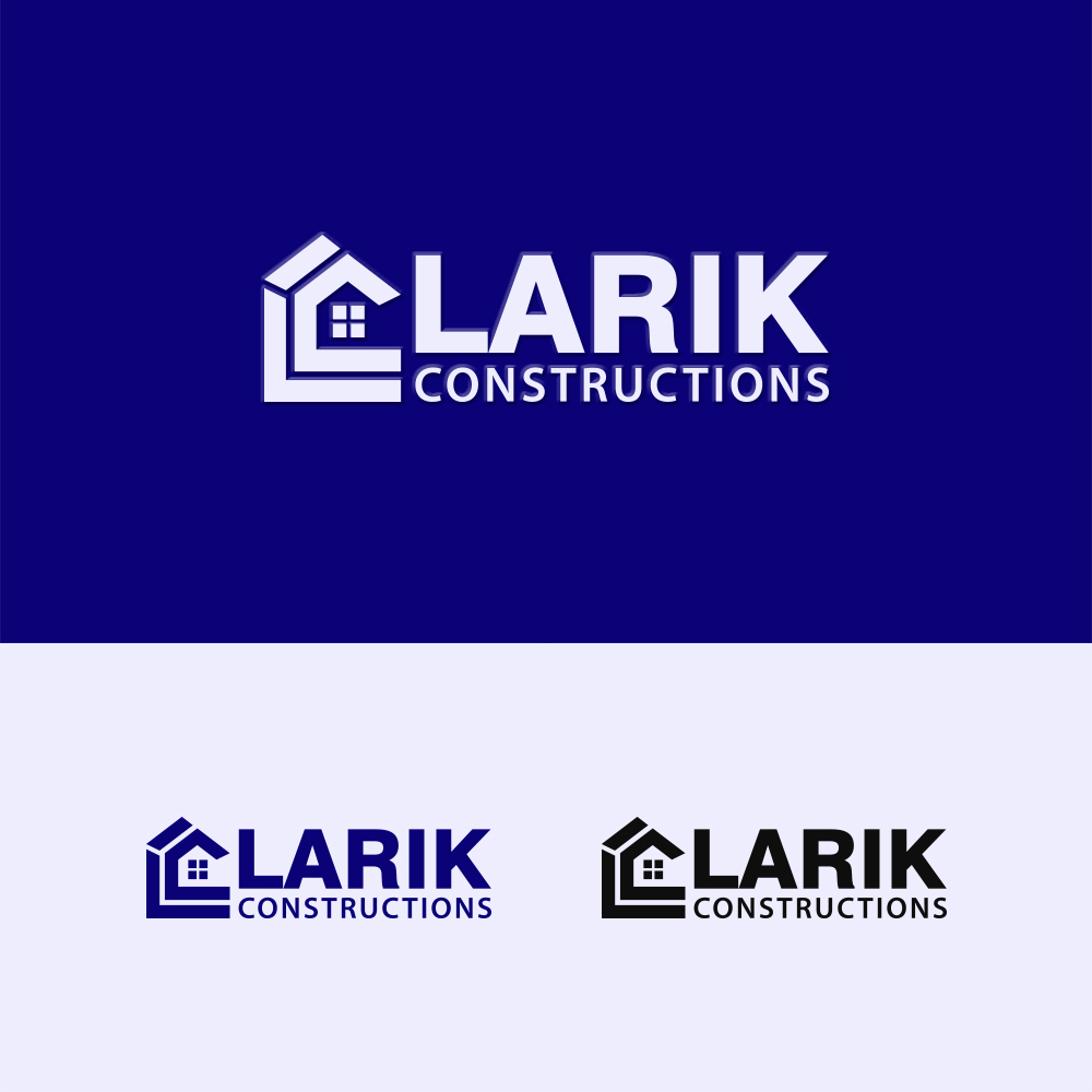 Logo-Design von dk_Grafika für Larik Constructions | Design #27517518