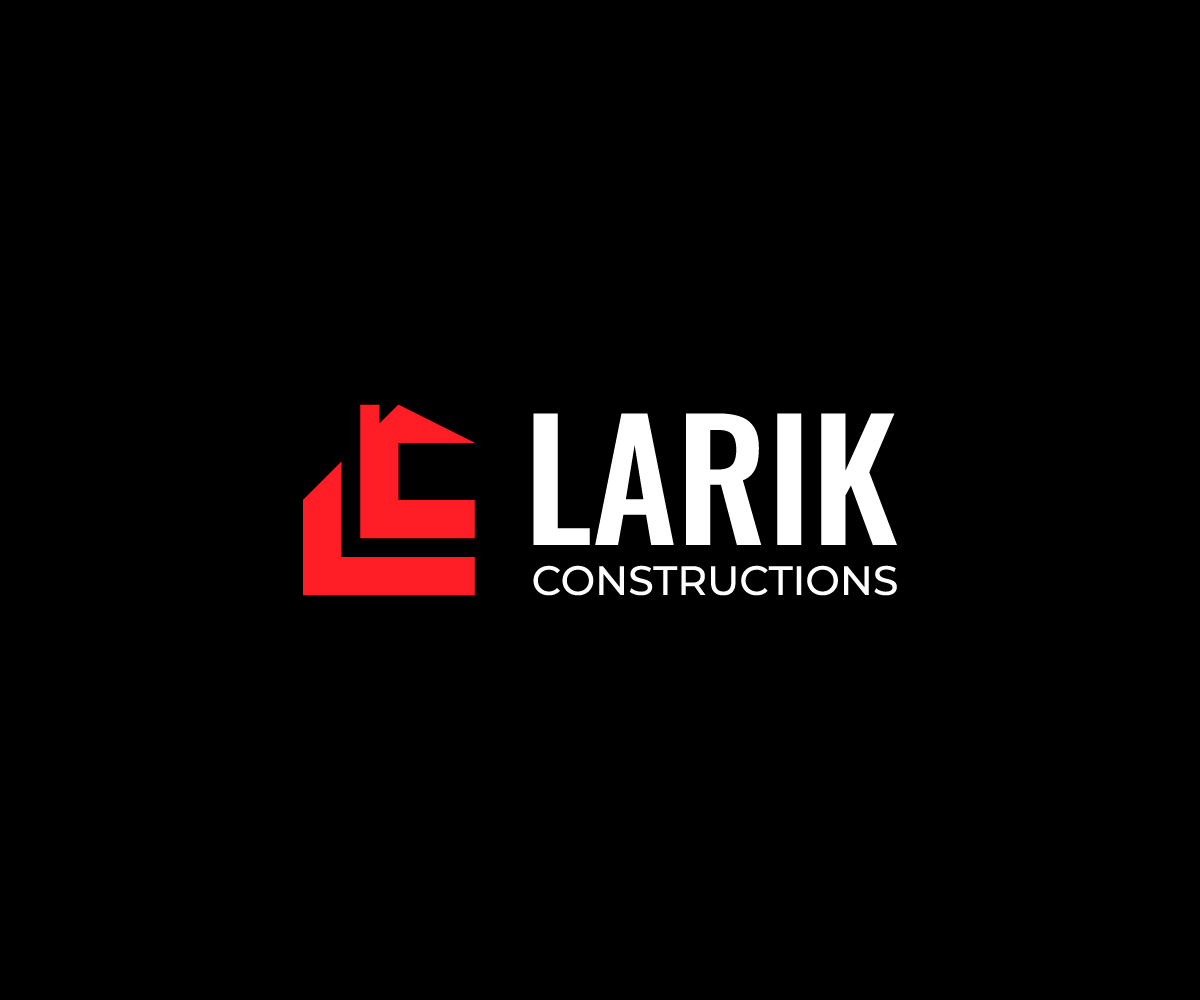 Logo Design by _Asadancs for Larik Constructions | Design #27523015