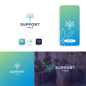 SupportTree | Logo Design by PreciousBrain