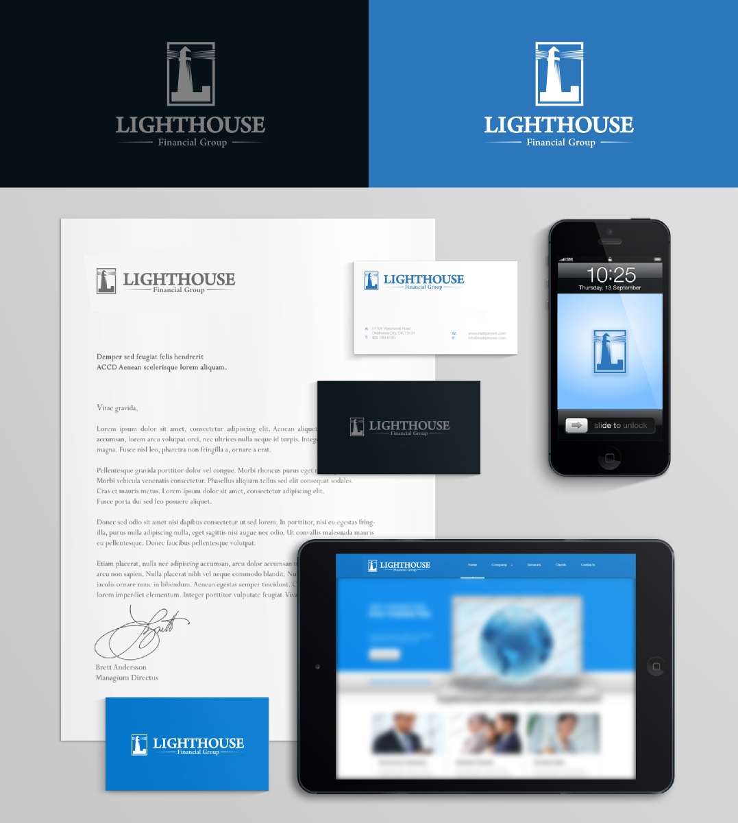 Diseño de Logo por Maestral para Lighthouse Financial Group | Diseño #3081208