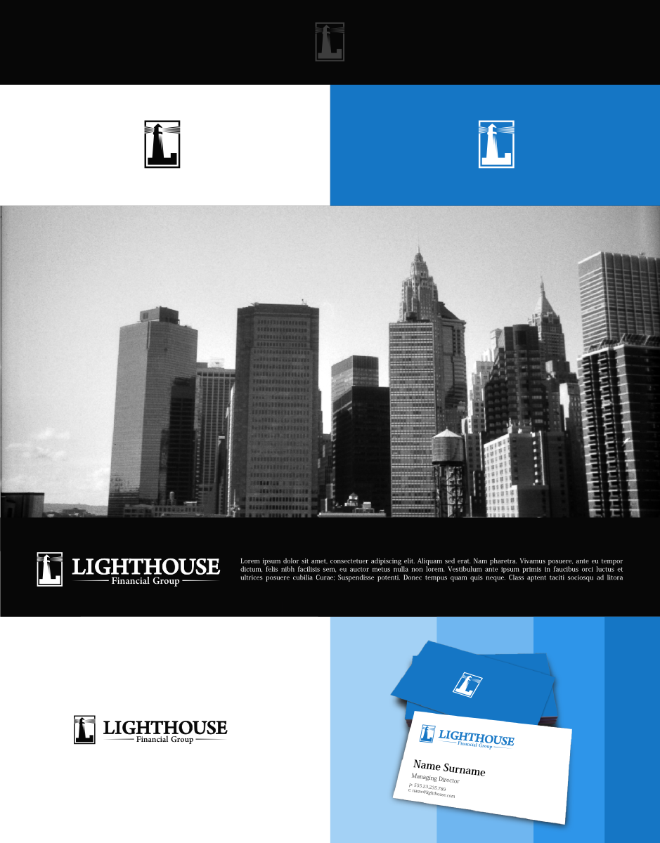 Logo Design by Maestral for Lighthouse Financial Group | Design #3081217
