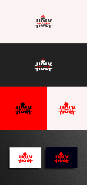 Logo Design by Omee for Holy Smokes! Authentic BBQ | Design: #27537430