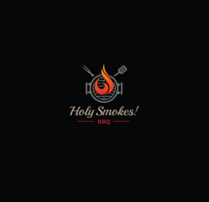Logo Design by instudio for Holy Smokes! Authentic BBQ | Design: #27521431