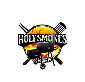 Logo Design by Dream Logo Design for Holy Smokes! Authentic BBQ | Design: #27523434