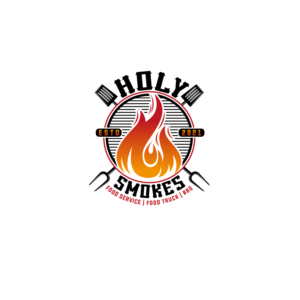 Logo can be with or without text.  If text is used, only 