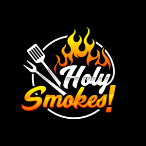 Logo Design by Dream Logo Design for Holy Smokes! Authentic BBQ | Design: #27523438