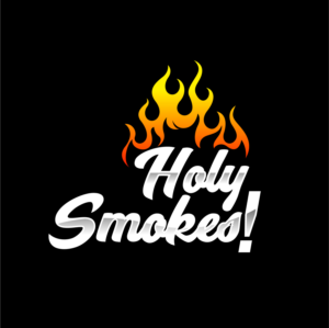 Logo Design by Dream Logo Design for Holy Smokes! Authentic BBQ | Design: #27526952