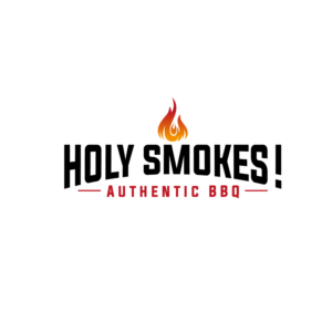 Logo Design by Dream Logo Design for Holy Smokes! Authentic BBQ | Design: #27575489