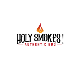 Logo Design by Dream Logo Design for Holy Smokes! Authentic BBQ | Design: #27575490