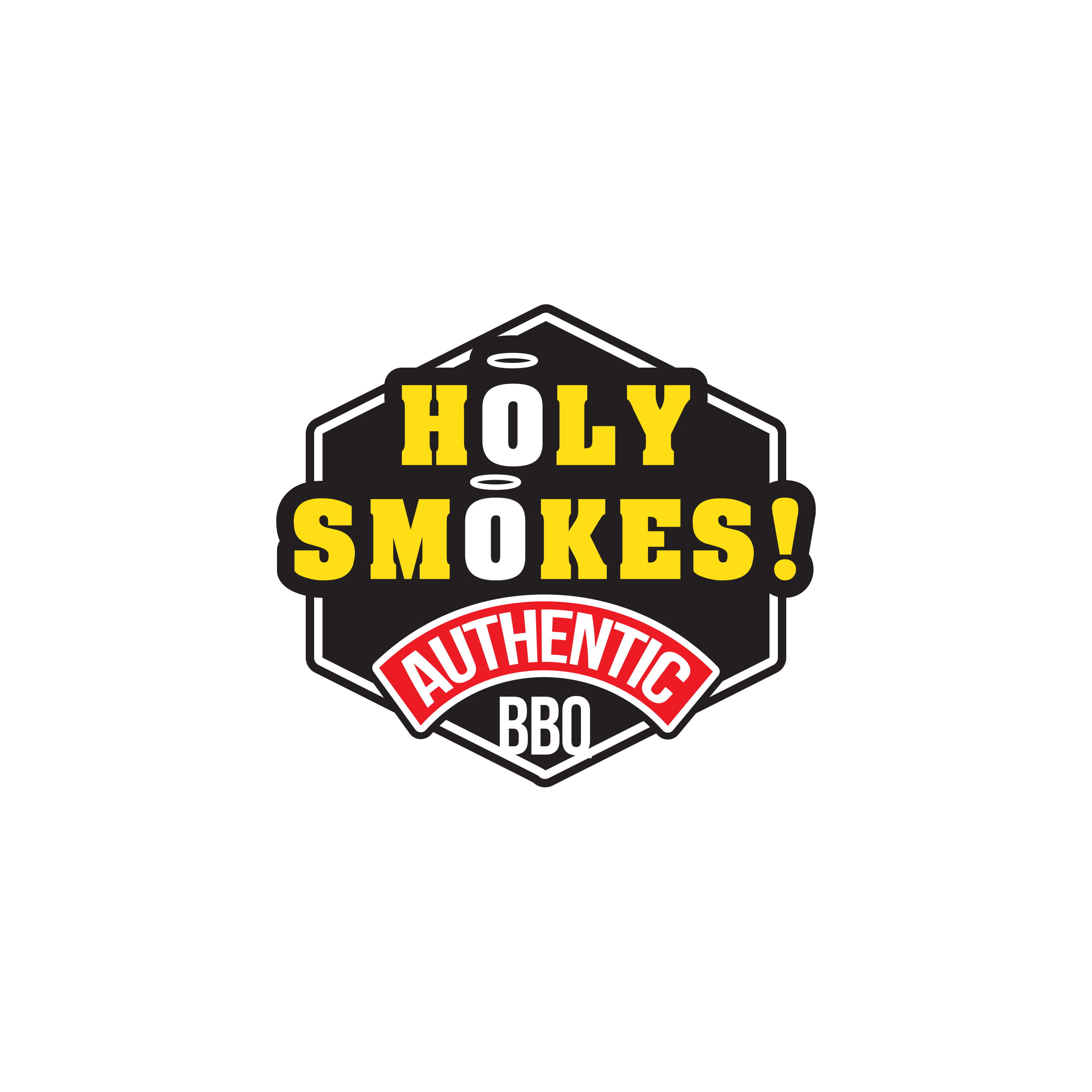 Design de Logo par hijordanvn77 pour Holy Smokes! Authentic BBQ | Design #27524918