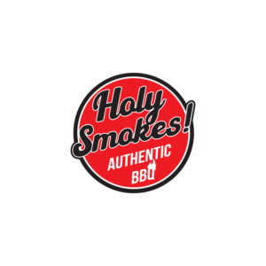 Logo Design by hijordanvn77 for Holy Smokes! Authentic BBQ | Design: #27540476
