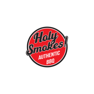 Logo Design by hijordanvn77 for Holy Smokes! Authentic BBQ | Design: #27544526