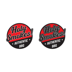 Logo Design by hijordanvn77 for Holy Smokes! Authentic BBQ | Design: #27545920