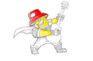 Mascot Design by Killer Panda for Rooty Hill PS | Design: #27541439