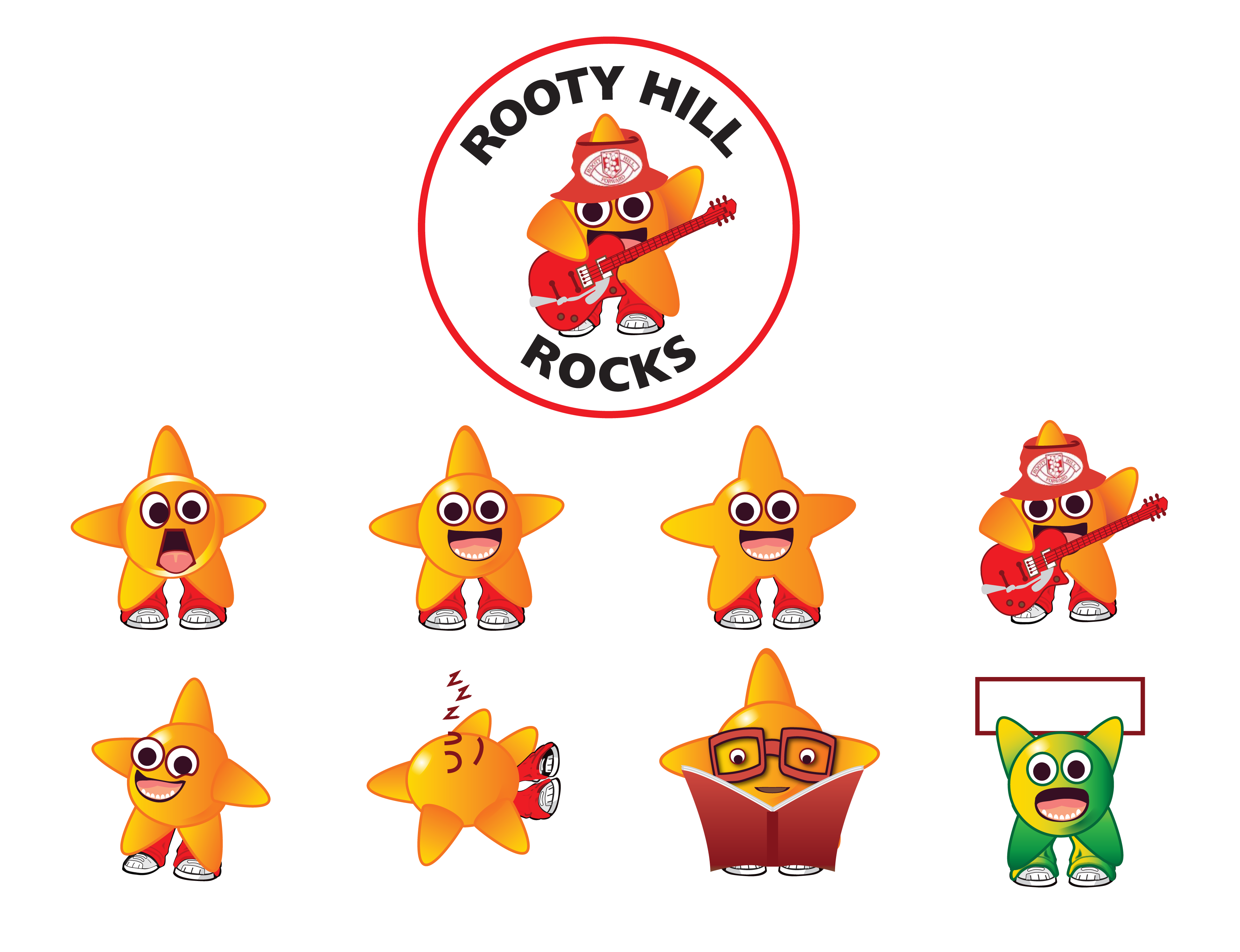 Mascot Design by Designer Mate for Rooty Hill PS | Design #27552501