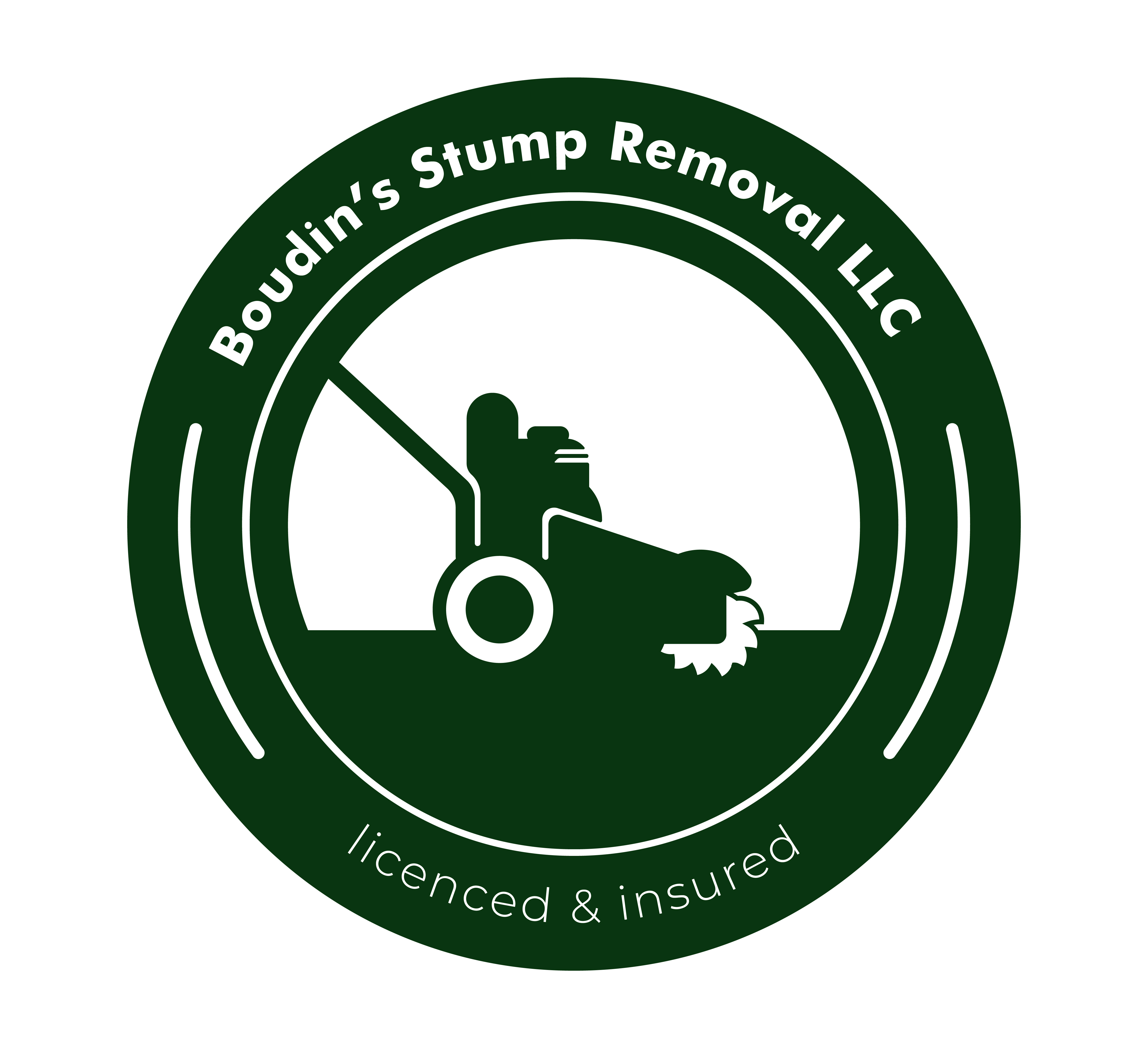 Logo Design by eduarrdotorres17 for Boudin's Stump Removal  | Design #27557596