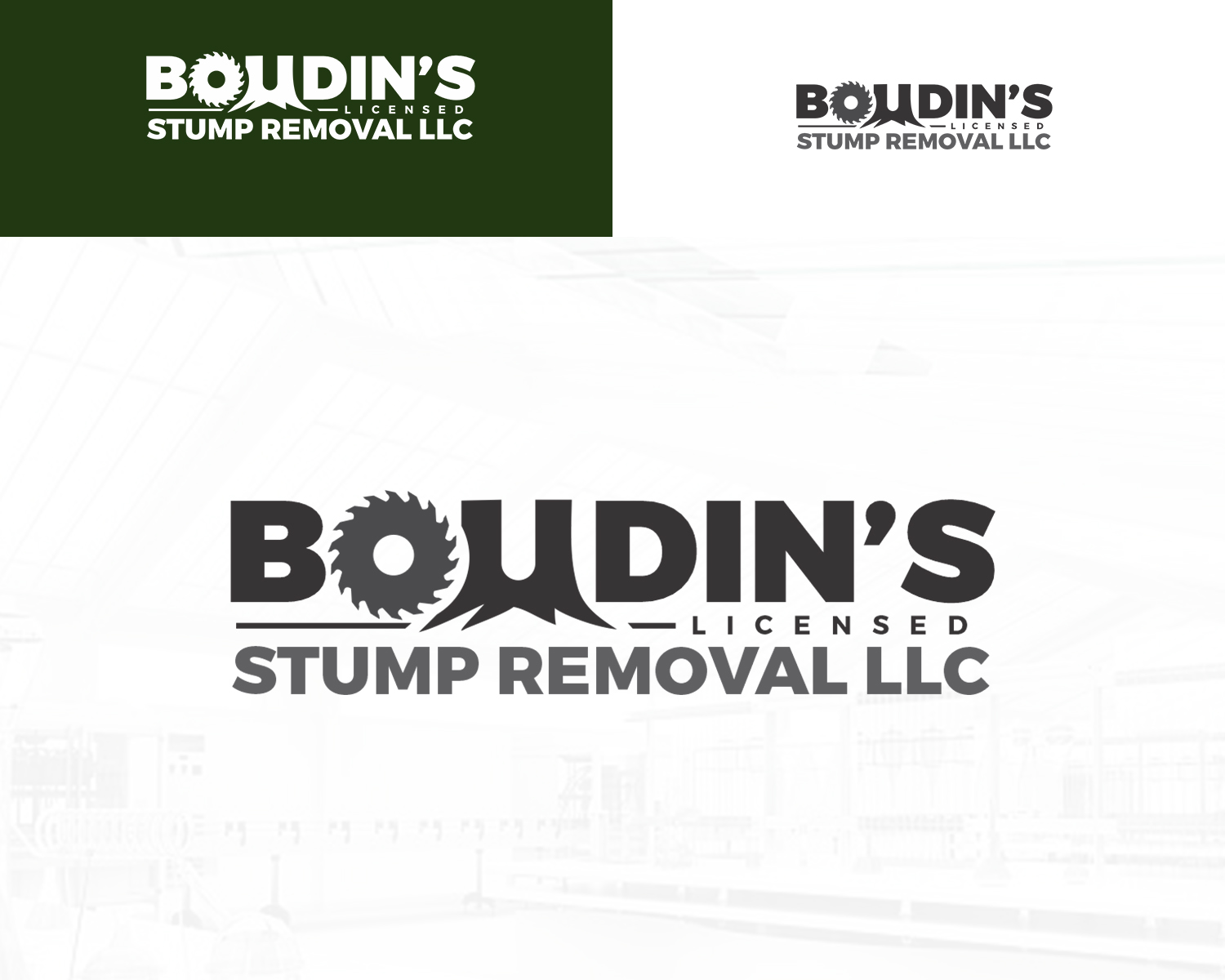 Design de Logo par Djamdesign pour Boudin's Stump Removal  | Design #27525543