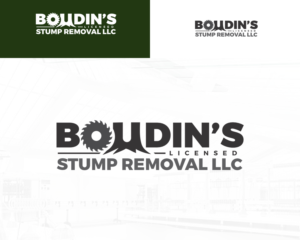 Logo Design by DJAM for Boudin's Stump Removal  | Design #27525543
