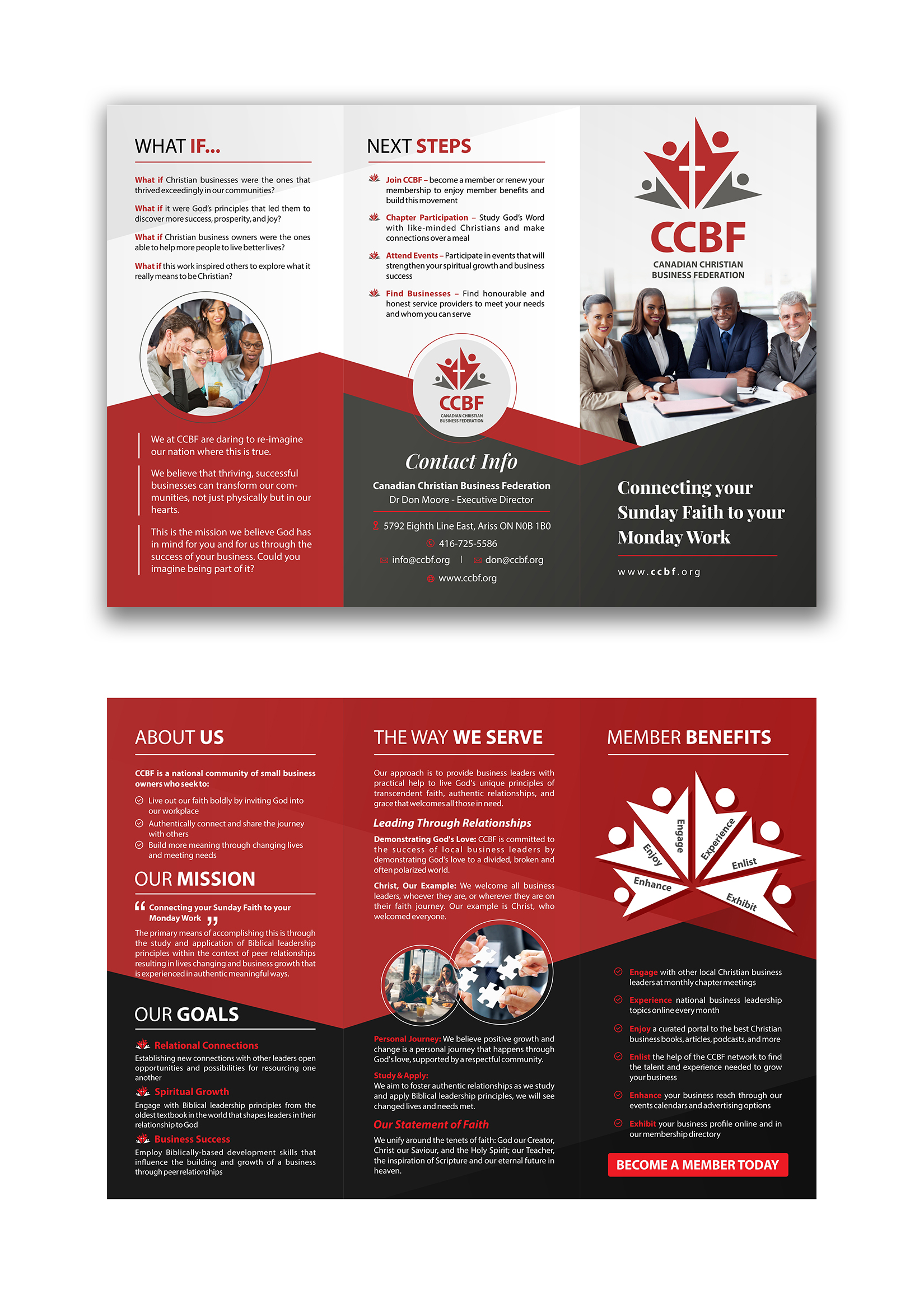 Flyer Design by ecorokerz for Canadian Christian Business Fed | Design: #27538693