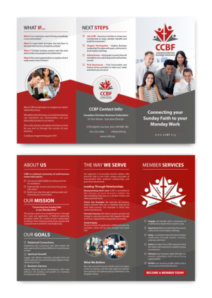 Flyer Design by ecorokerz for Canadian Christian Business Fed | Design: #27601501