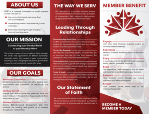 Flyer-Design von Prism Graphics für Canadian Christian Business Fed | Design #27529899
