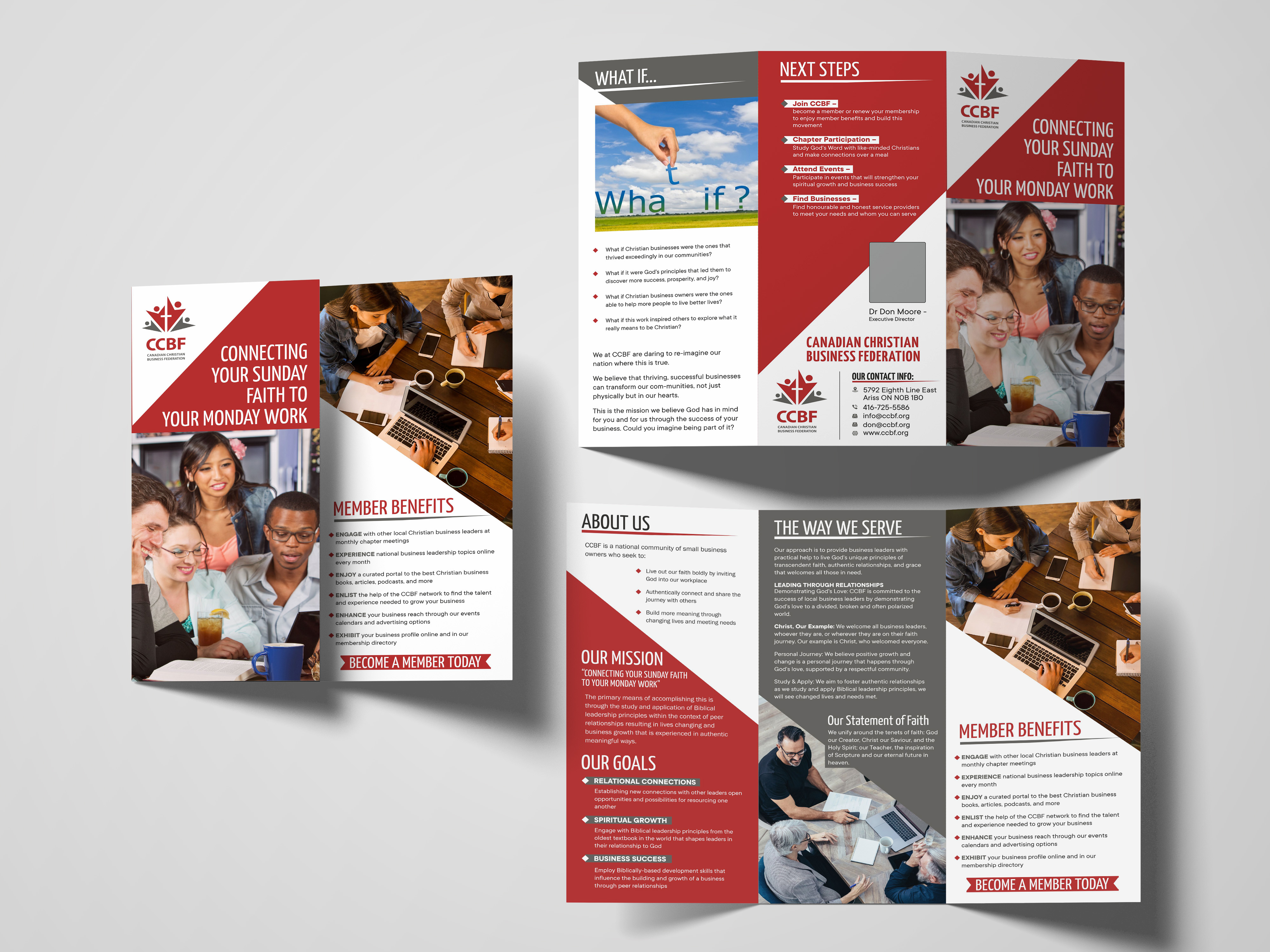 Design de Flyer par Fine Graphics House pour Canadian Christian Business Fed | Design #27529928