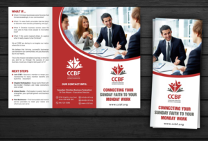 Flyer Design by GraphicsGuru for Canadian Christian Business Fed | Design: #27526888