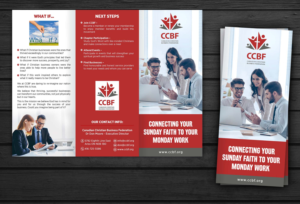 Flyer Design by GraphicsGuru for Canadian Christian Business Fed | Design: #27526889