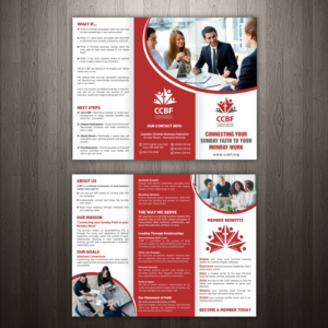 Flyer Design by GraphicsGuru for Canadian Christian Business Fed | Design: #27529635