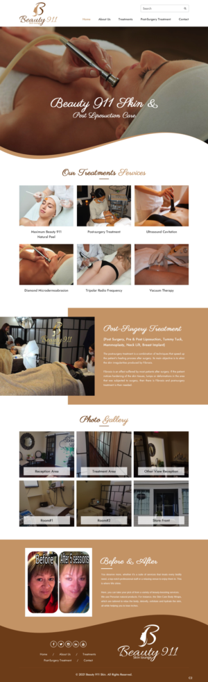 Wix Design by pb for Beauty 911 LLC | Design: #27529432