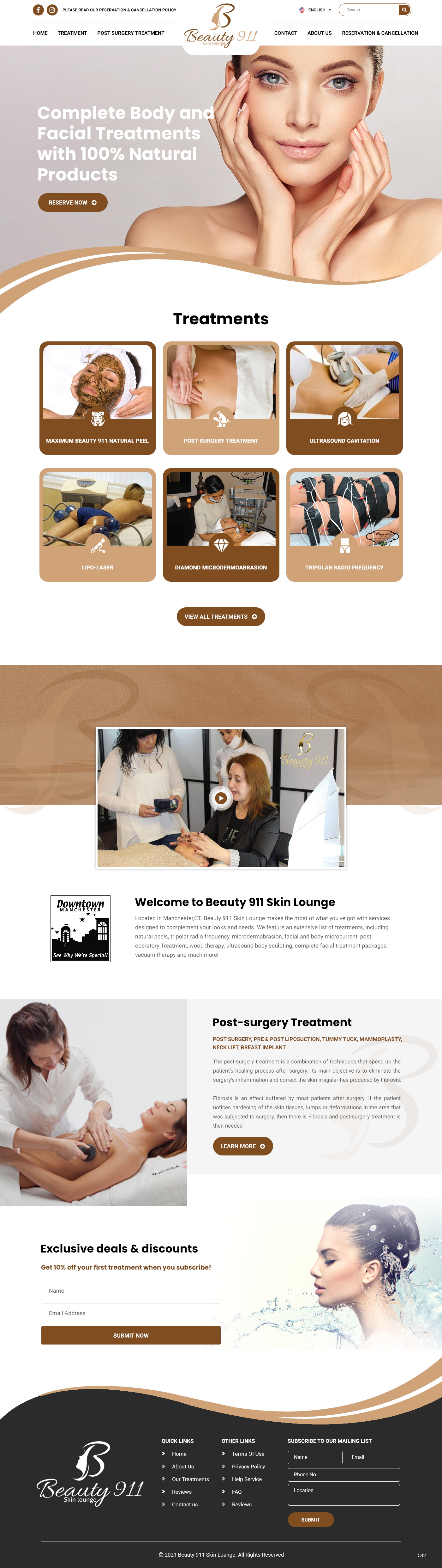 Wix Design by pb for Beauty 911 LLC | Design #27529440