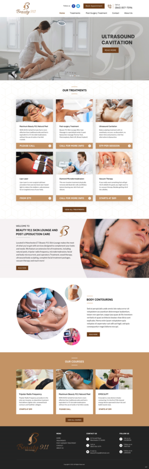 Wix Design by pb for Beauty 911 LLC | Design: #27529444