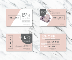 Store Promo Card (already have logo!) | Karten-Design von lionx
