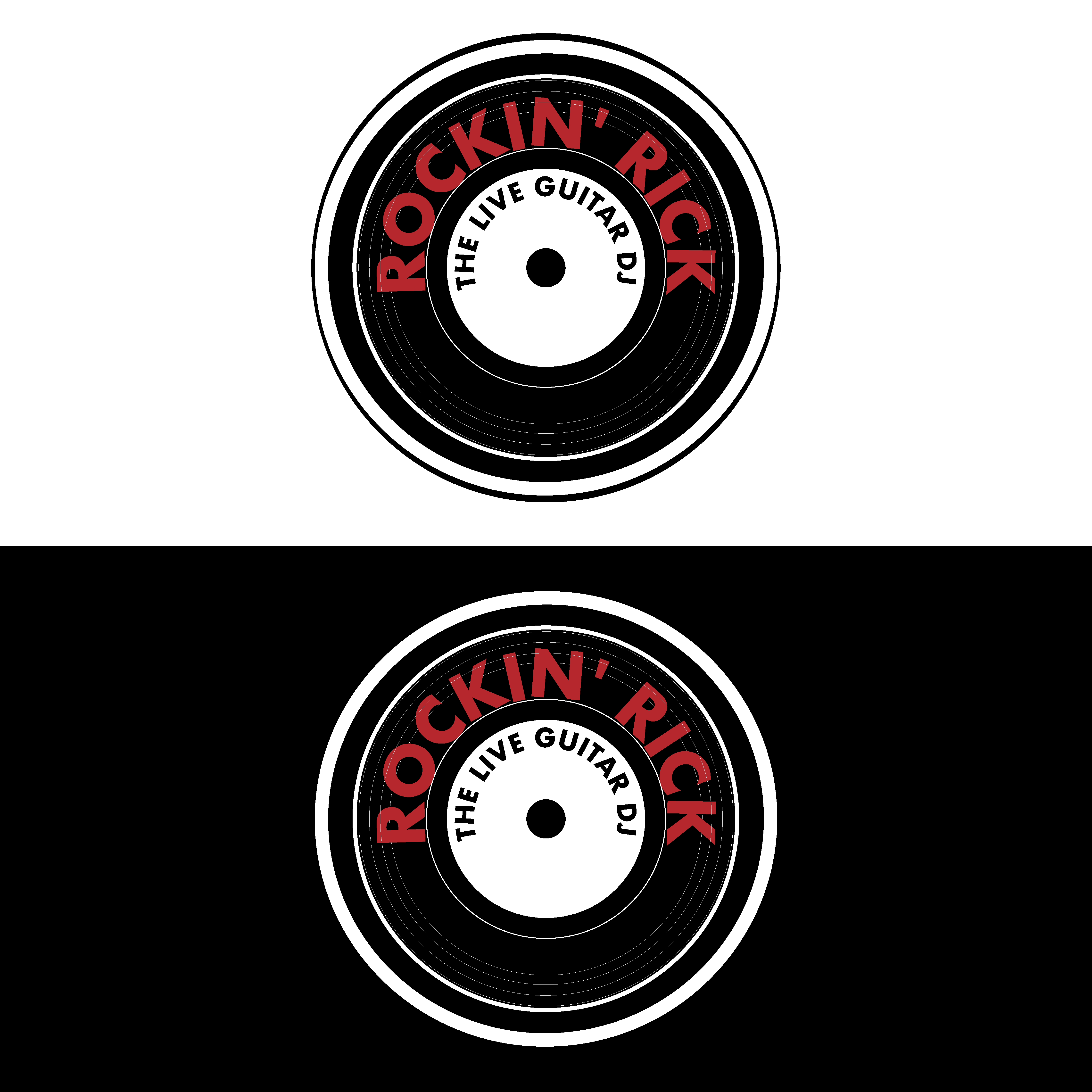 Logo Design by Gardensprv for Rockin Rick Entertainment | Design #27560520