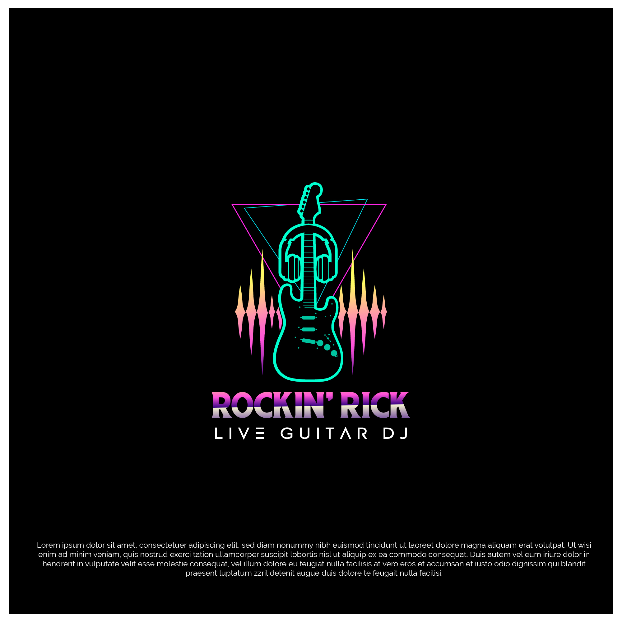 Logo Design by JoseDesign for Rockin Rick Entertainment | Design #27558487