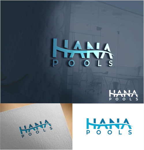 Diseño de Logo por mhaxx8 para Hana Pools LLC | Diseño: #27566078
