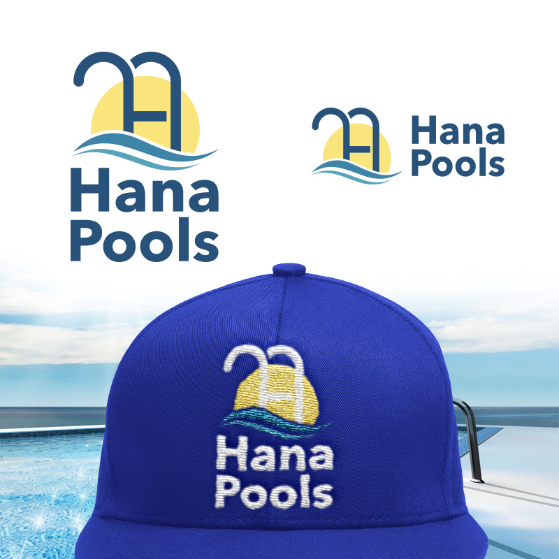 Diseño de Logo por simple mind para Hana Pools LLC | Diseño #27526088