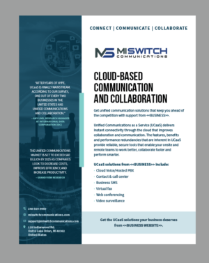 Revised MISWITCH COMMUNICATIONS Proposal | Flyer Design by alex989