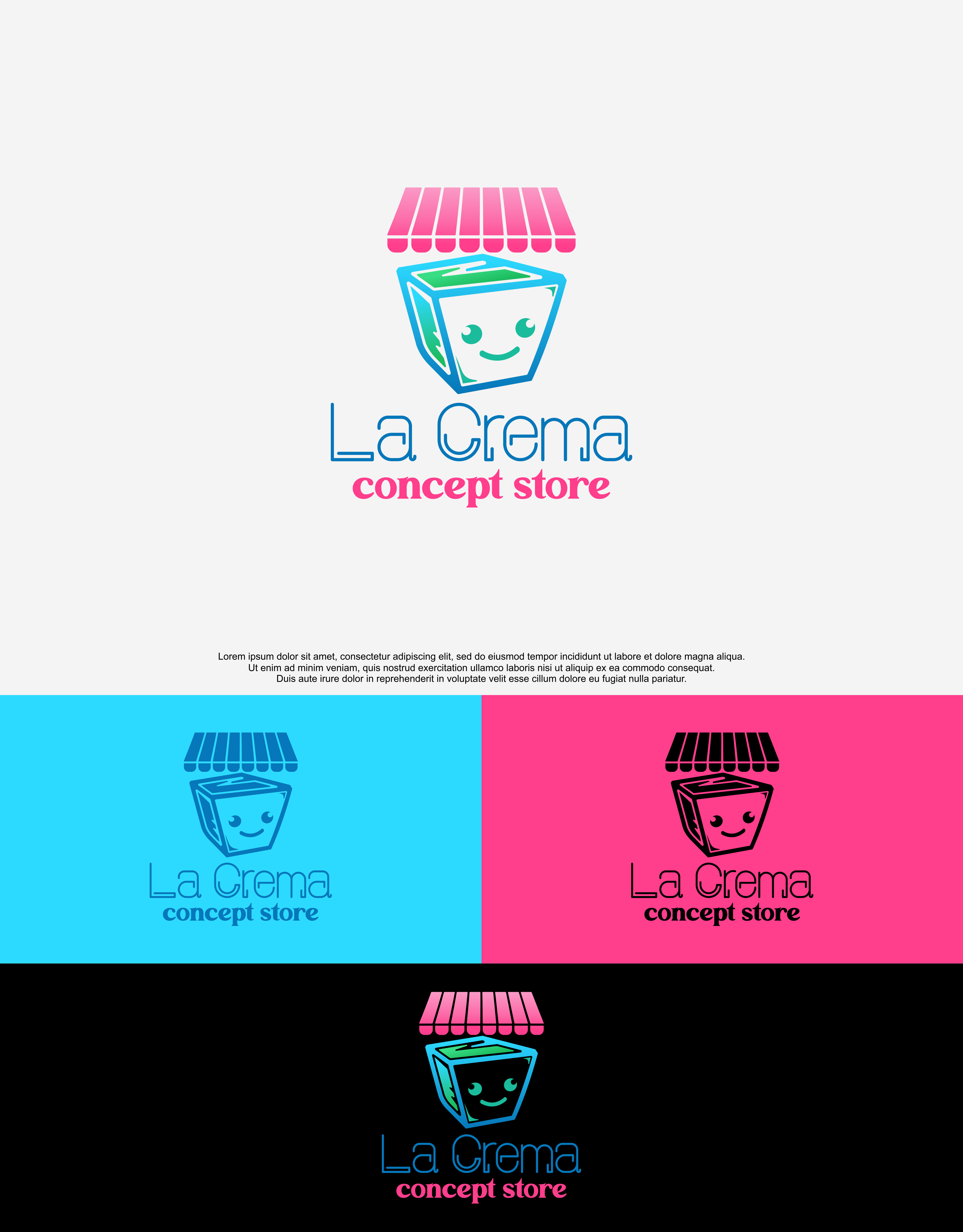 Logo Design by QILLASOFT-Design for la crema | Design #27550494