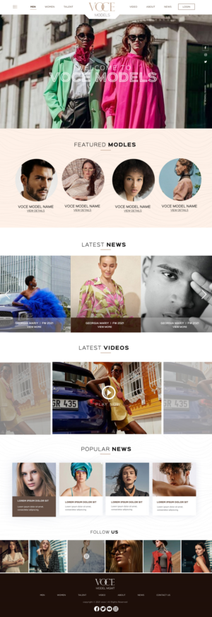 Web Design by Blue Sparrow for this project | Design: #27561488