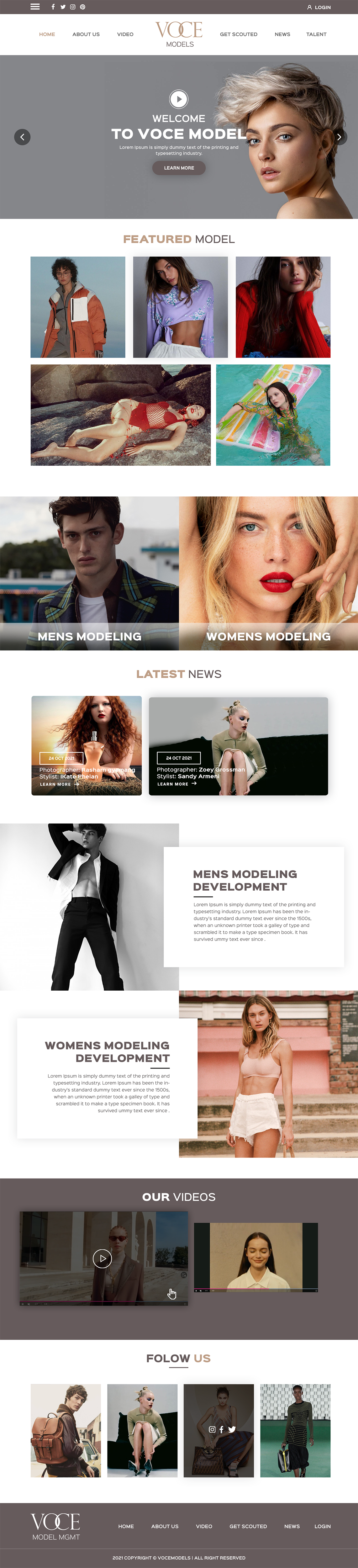 Diseño Web por HARSH SAINI para este proyecto | Diseño #27569019