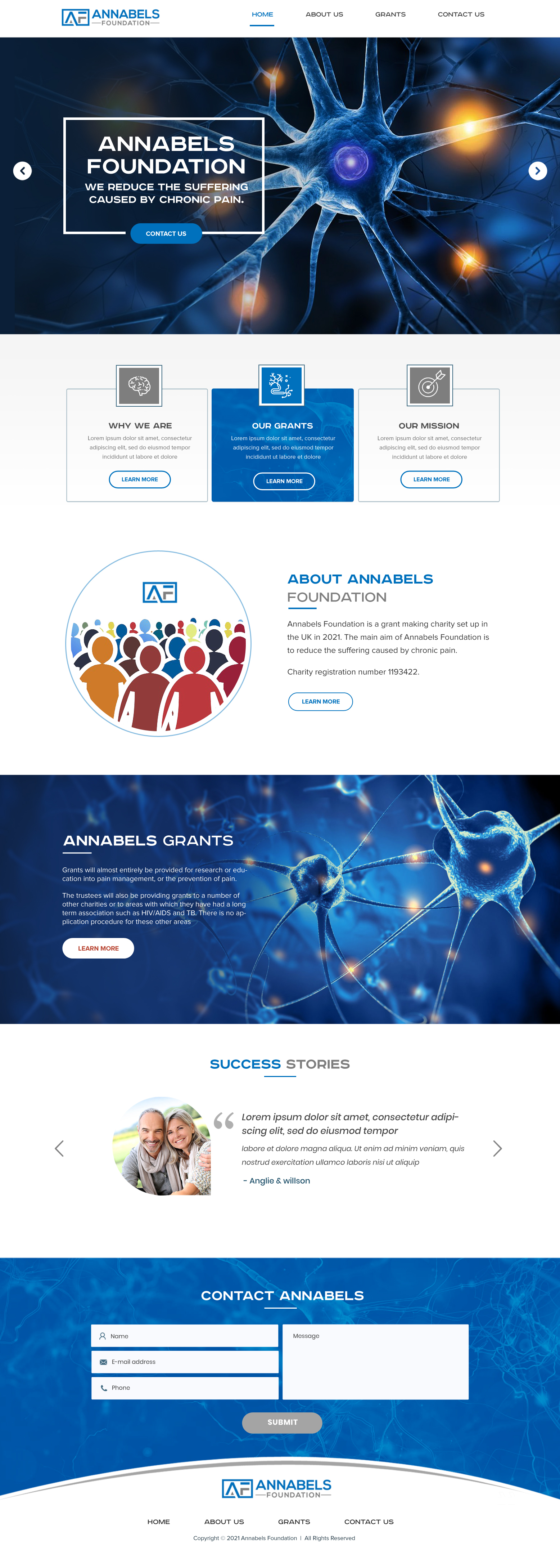 Web Design by Blue Sparrow for this project | Design #27543219
