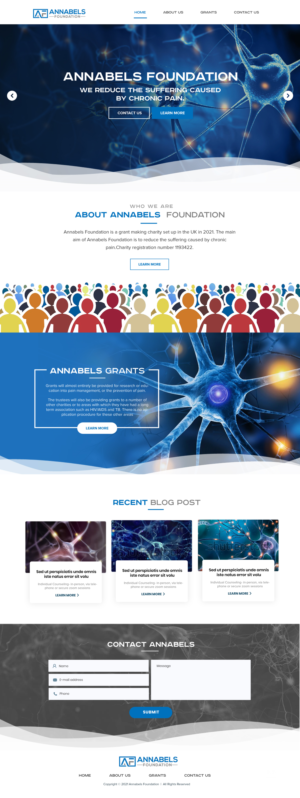 Web Design by Blue Sparrow for this project | Design: #27543304