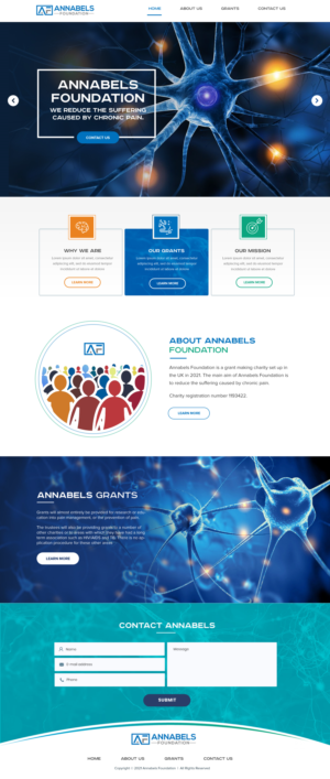 Web Design by Blue Sparrow for this project | Design: #27545263