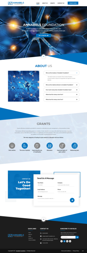 Web Design by pb for this project | Design: #27534413