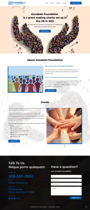 Web Design par pb pour ce projet | Design : #27534415