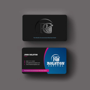 Business Card Design by INDIAN_Ashok for Viridi capital  | Design: #27538540