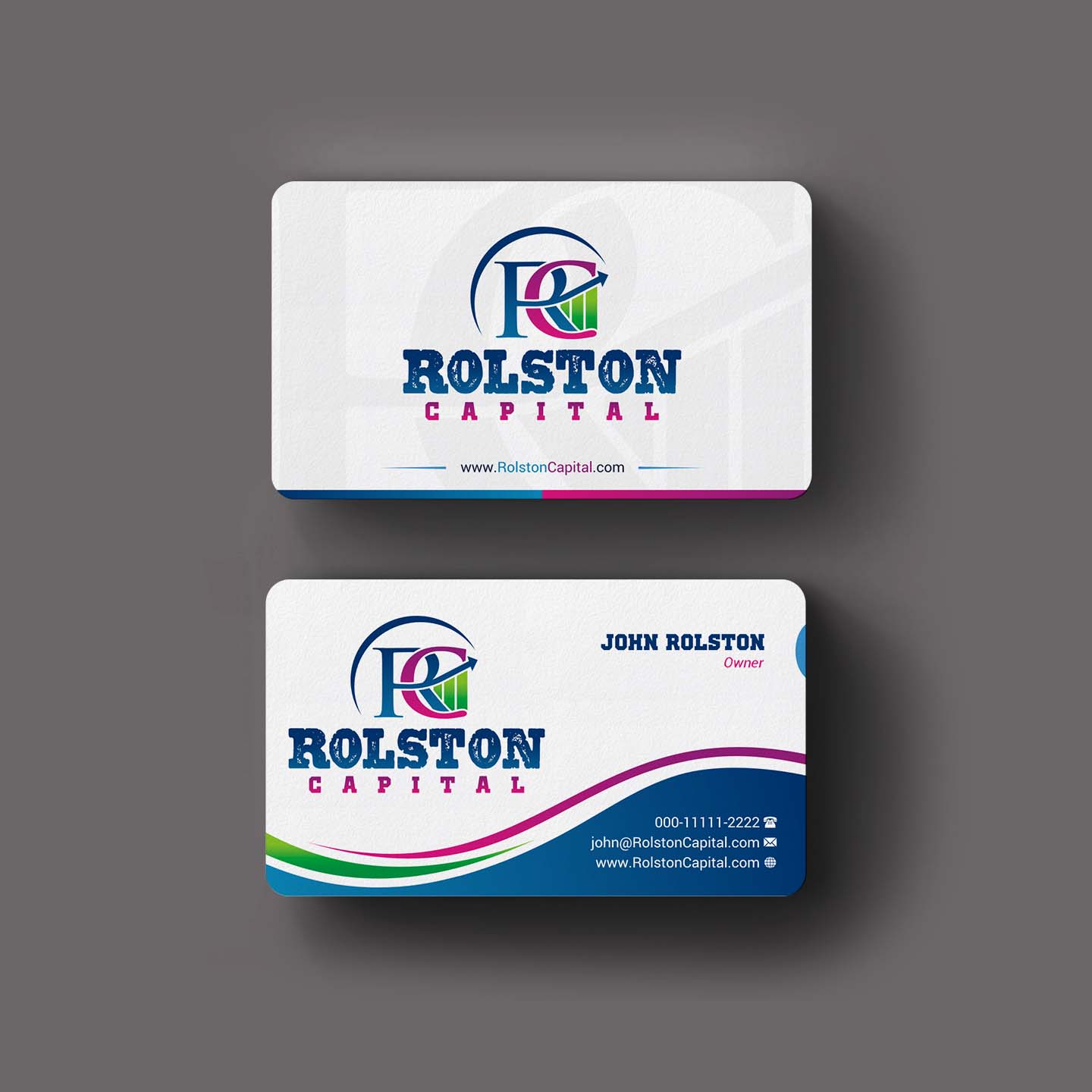 Business Card Design by INDIAN_Ashok for Viridi capital  | Design #27538549